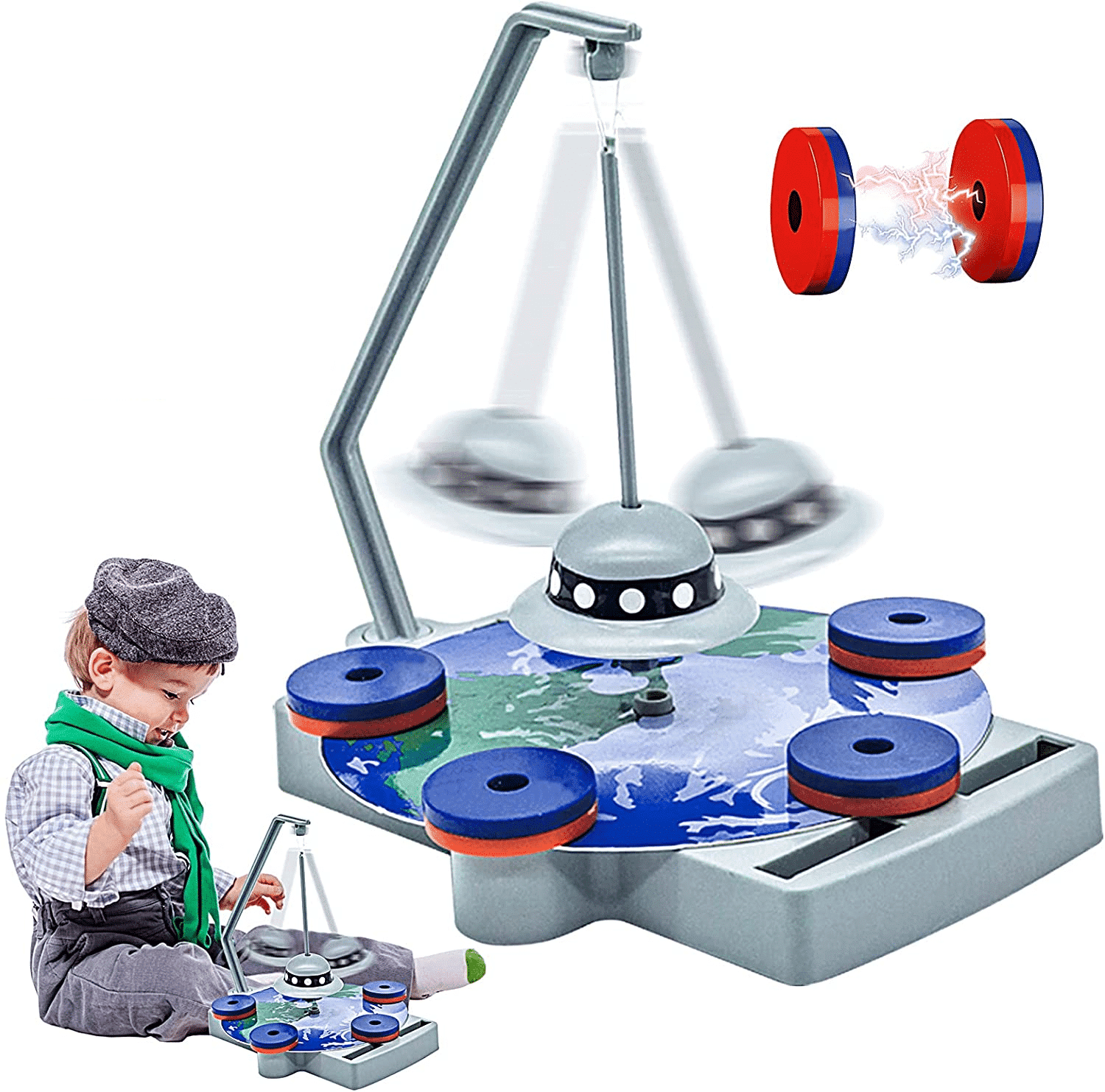 Kit STEM Experimente Magnetice 12 în 1, 8+ ani