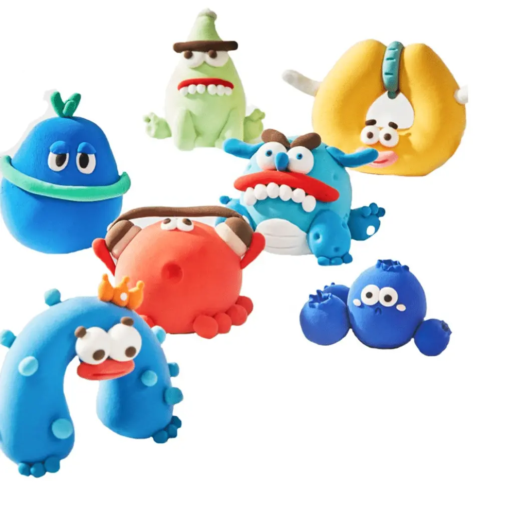 Set Plastilină Inteligentă Ludiro, 12 Pungi Colorate cu Accesorii de Modelare, Non-Toxică, +3 Ani – Joacă Creativă și Educativă pentru Copii