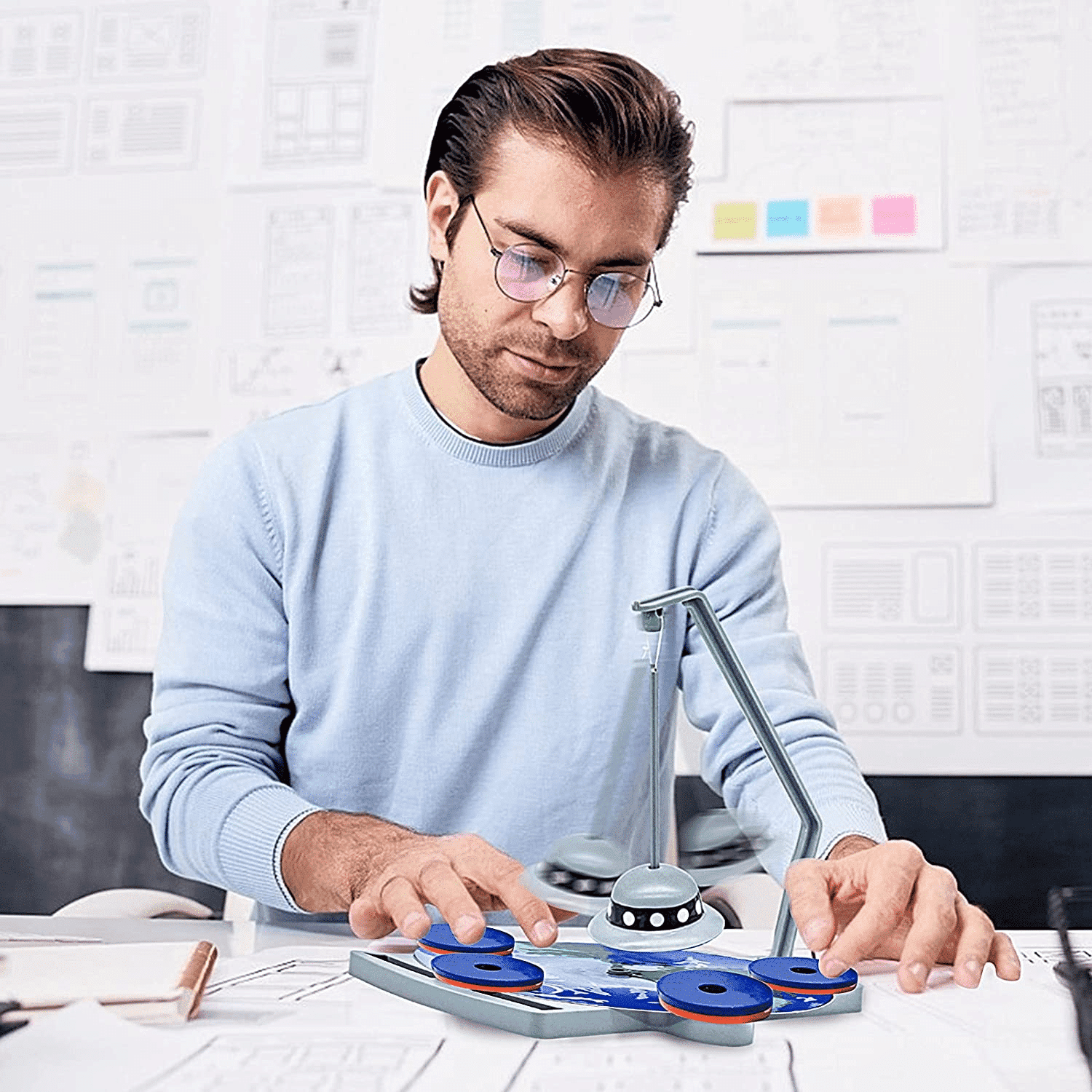 Kit STEM Experimente Magnetice 12 în 1, 8+ ani