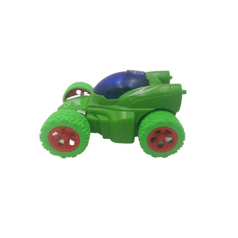 Masinuta Interactiva cu Inertie, Rotatie 360 grade, 13x10x6 cm, Verde