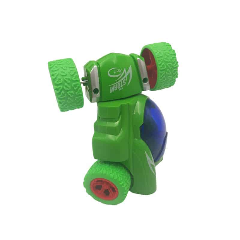 Masinuta Interactiva cu Inertie, Rotatie 360 grade, 13x10x6 cm, Verde