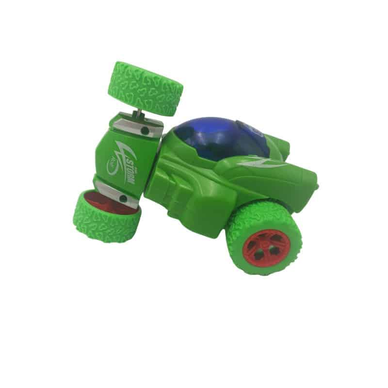 Masinuta Interactiva cu Inertie, Rotatie 360 grade, 13x10x6 cm, Verde