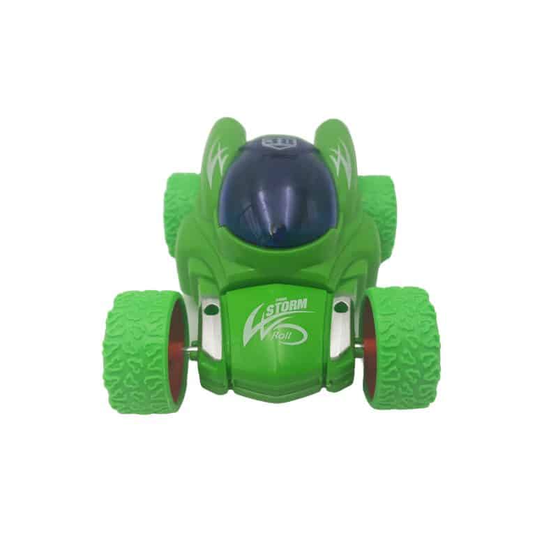 Masinuta Interactiva cu Inertie, Rotatie 360 grade, 13x10x6 cm, Verde