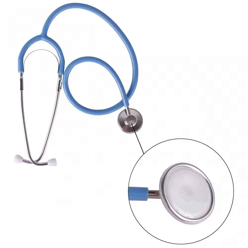 Trusa Medicala din Lemn, Accesorii Dentare, Termometru, Stetoscop, Seringa, Mulaj Dentar, Set Creativ si Interactiv, Geanta Depozitare, Rosu, + 3 Ani