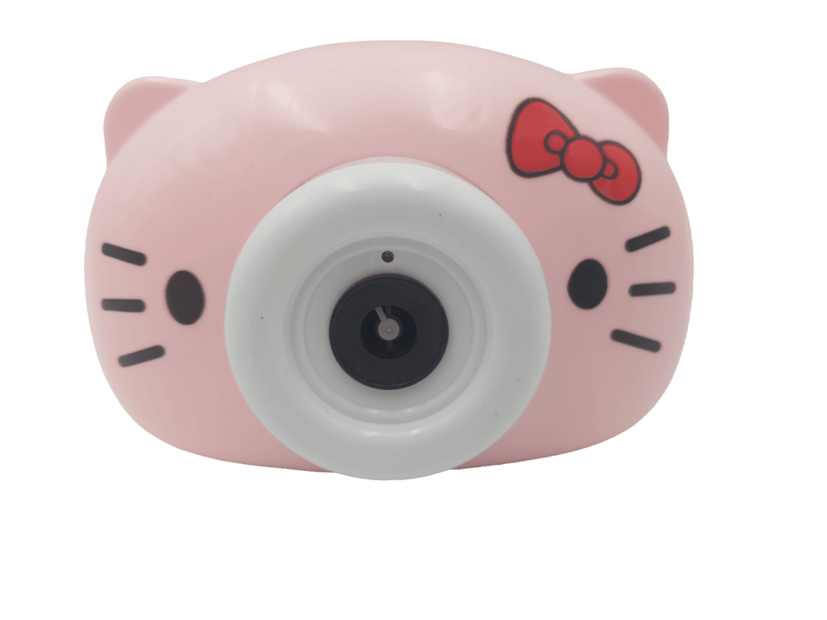 Aparat Foto Pisică Roz pentru Baloane de Săpun, Lumini și Sunete, 15×10×7 cm, Pentru Copii +3 Ani
