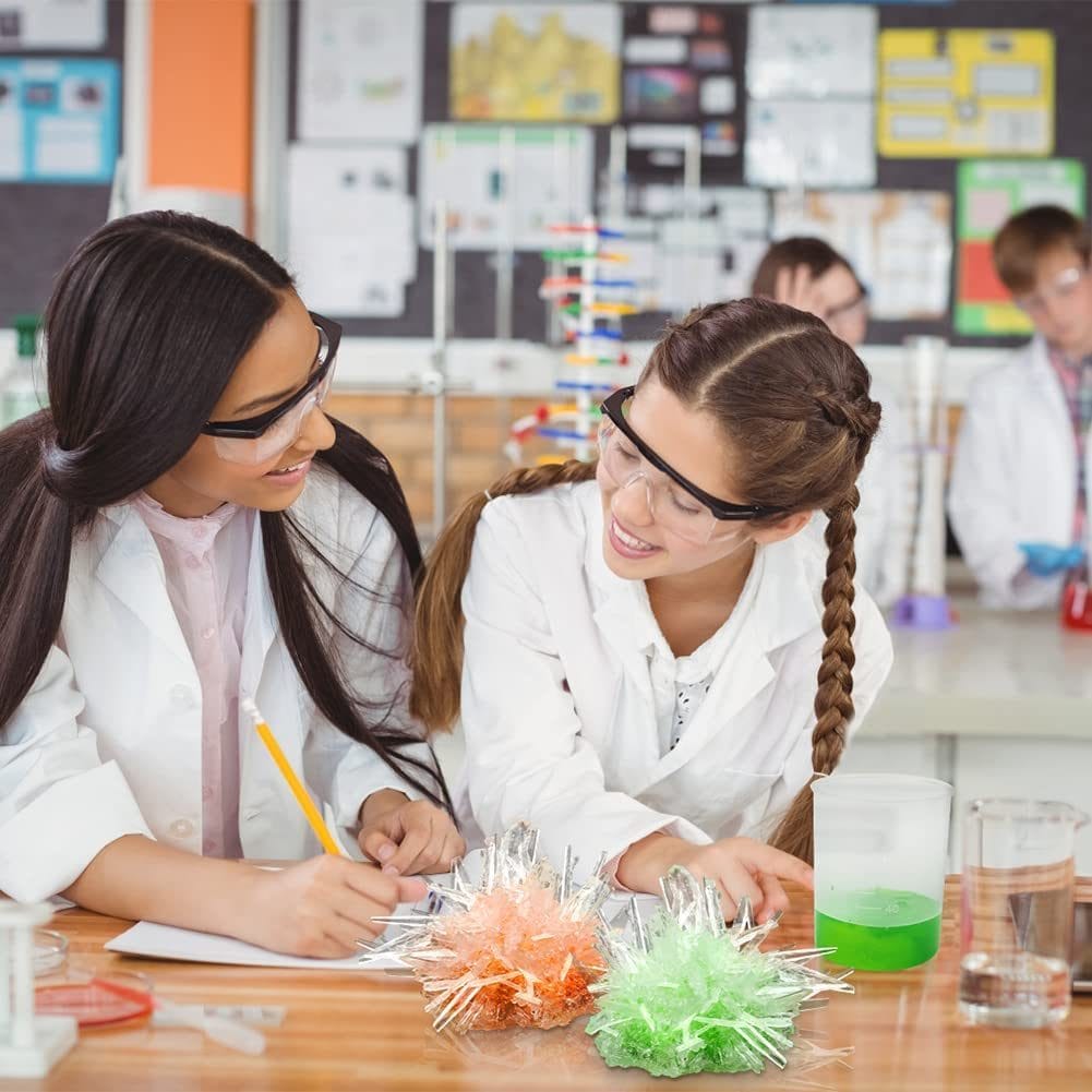 Joc Educativ STEM Kit Stiinta, Experimente cu Cristale, 2 Culori, + 6 Ani