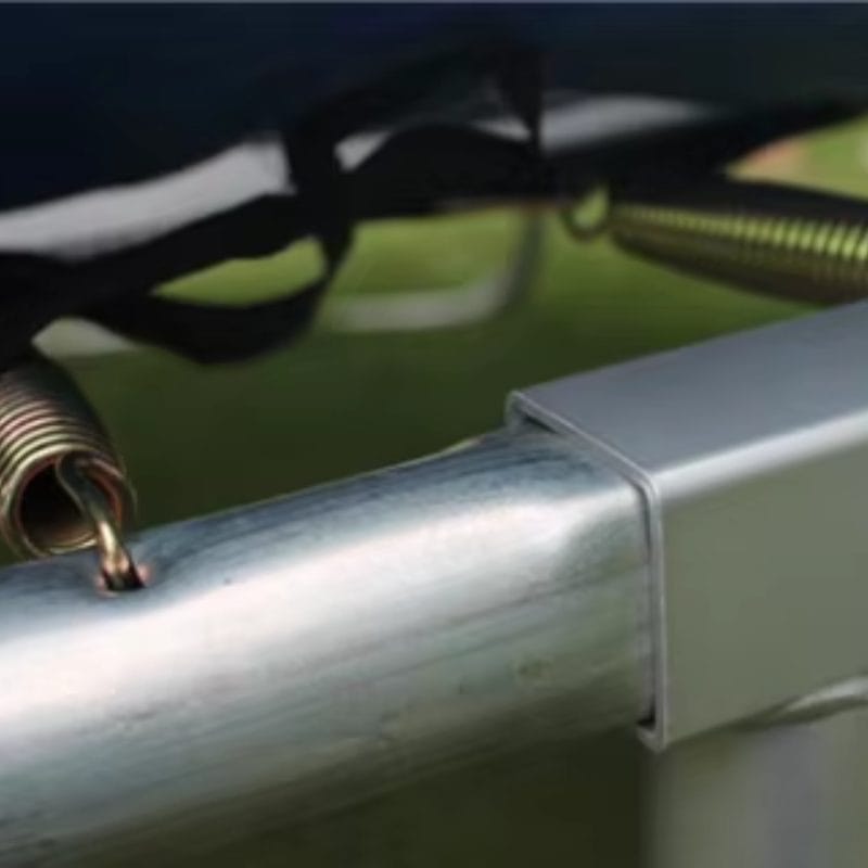 Trambulina pentru Copii 3-7 Ani LUDIRO, Plasa de Siguranta, Diametru 140 Cm, Inaltime 125 Cm, Joaca Distractiva pentru Interior si Exterior, Galben