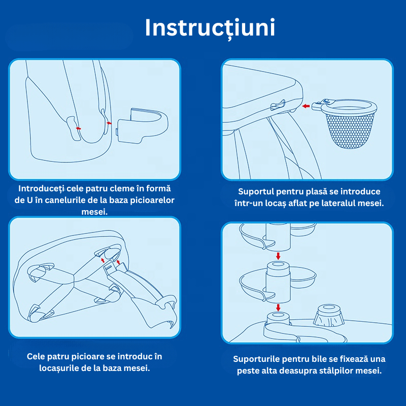Masuta Educativa Multifunctionala cu Pian, Bile, Sunete, Lumini, Jocuri si Jucarii pentru Dentitie