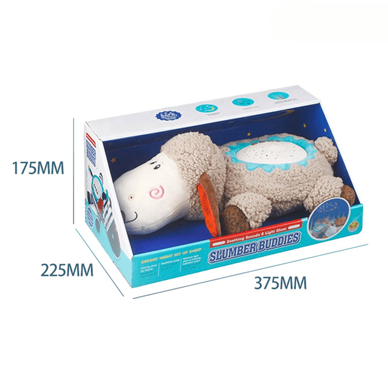 Lampa de Veghe Ludiro din Plus Cu Muzica, Oita Magica pentru un Somn Linistit si un Copil Fericit