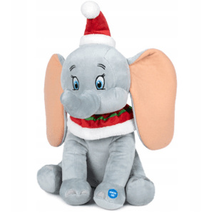 Plus Disney Dumbo de Craciun cu sunet, 30 cm