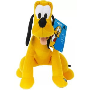 Jucarie Plus Disney Pluto cu sunete, 20 cm, multicolor
